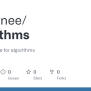 GitHub - Way-knee/algorithms: My Python Code For Algorithms