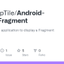 GitHub - SandeepTile/Android-Kotlin-Fragment: This Is Android ...