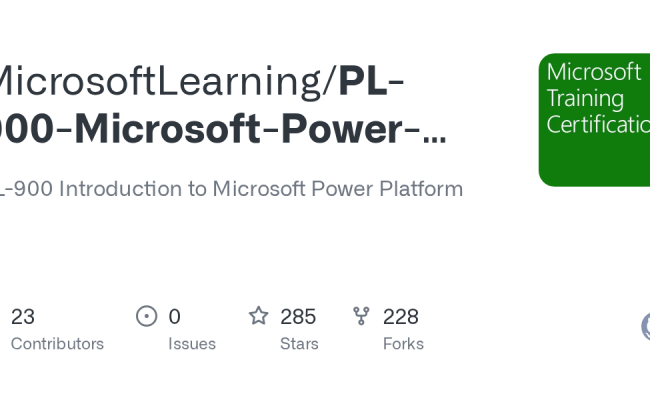 Releases · MicrosoftLearning/PL-900-Microsoft-Power-Platform ...