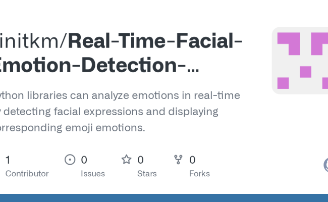 GitHub - Vinitkm/Real-Time-Facial-Emotion-Detection-using-Python ...