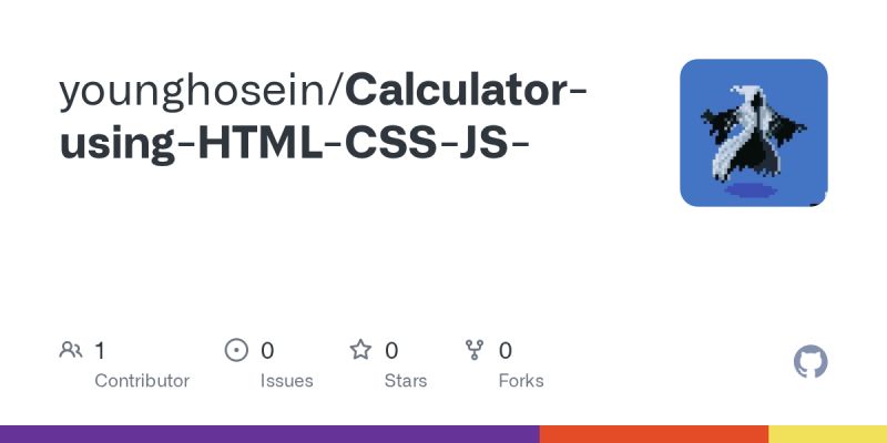 Github S7armad Html Css Javascript Calculator - Premium Sunset Image Gallery - Retina