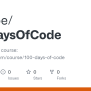 GitHub - Vetleoe/100DaysOfCode: Python Udemy Course: Www.udemy.com ...
