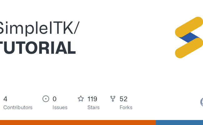 GitHub - SimpleITK/TUTORIAL