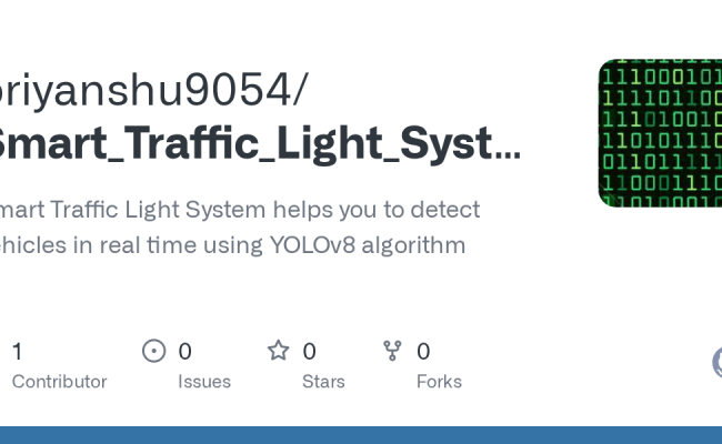 GitHub - Priyanshu9054/Smart_Traffic_Light_System: Smart Traffic Light ...