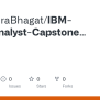 GitHub - SubhadraBhagat/IBM-Data-Analyst-Capstone-Project