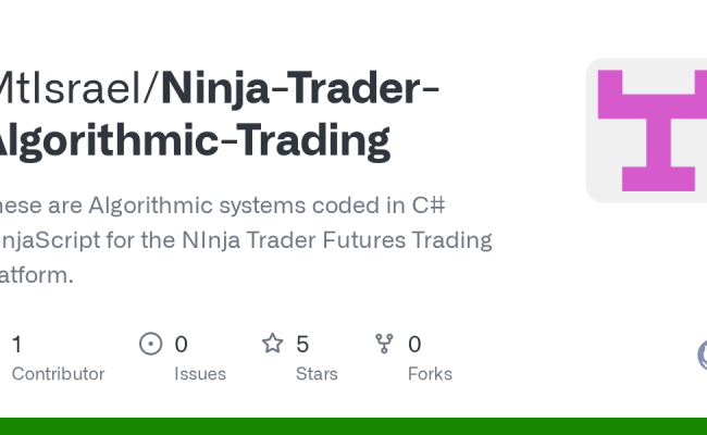 GitHub - MtIsrael/Ninja-Trader-Algorithmic-Trading: These Are ...