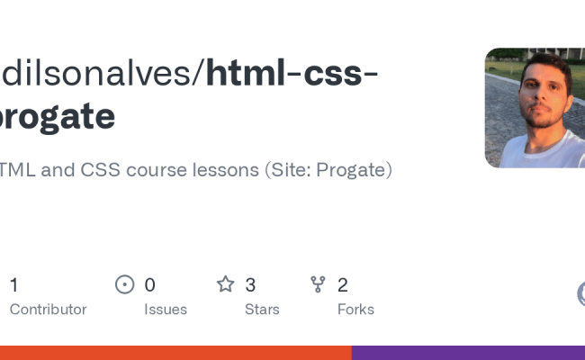 GitHub - Edilsonalves/html-css-progate: HTML And CSS Course Lessons ...