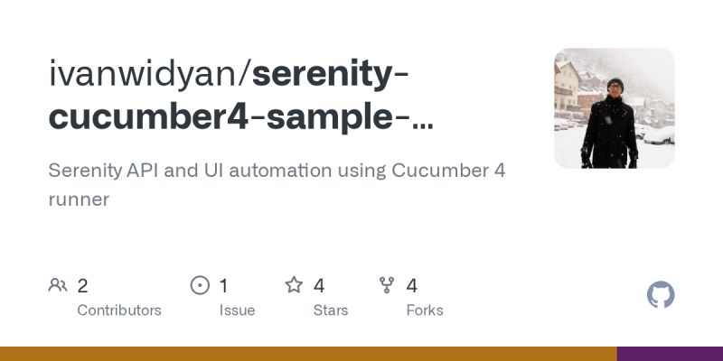 Github Fedika Sample Serenity Cucumber This Sample Project To Perform Automated Testing - Premium Mountain Picture Gallery - Retina