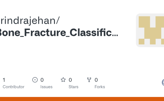 GitHub - Arindrajehan/Bone_Fracture_Classification_Deep_Learning