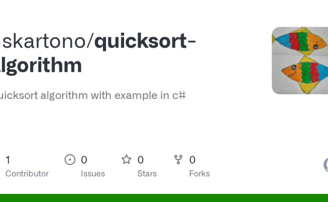 GitHub - Hskartono/quicksort-algorithm: Quicksort Algorithm With Example In C#
