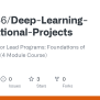 GitHub - NeoZ666/Deep-Learning-Foundational-Projects: Nvidia Course 1 ...
