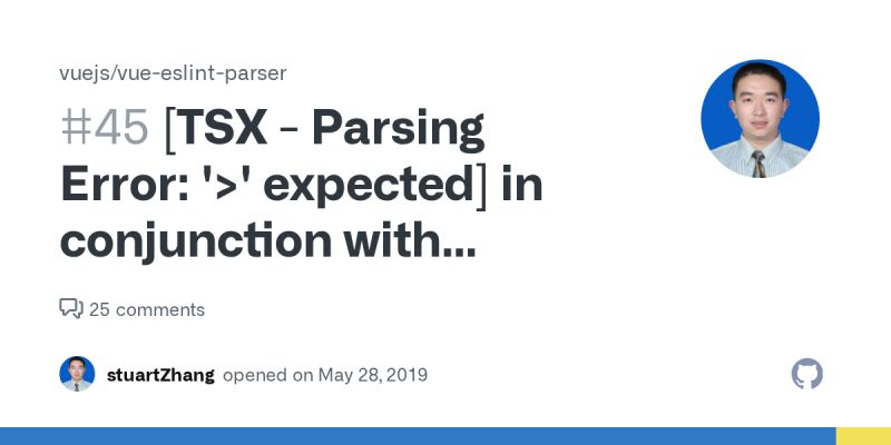 Issues Vuejs Vue Eslint Parser Github - Light Design Collection - Ultra HD Quality