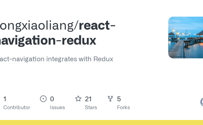 GitHub - Songxiaoliang/react-navigation-redux: React-navigation ...