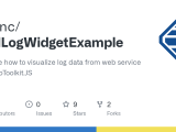 Github Intinc Welllogwidgetexample Example How To Visualize Log Data