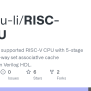 GitHub - Zhaoyu-li/RISC-V_CPU: This Is A FPGA Supported RISC-V CPU With ...