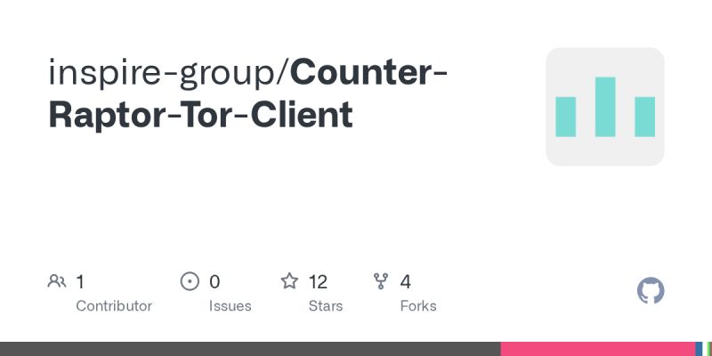 Github Yixins Counter Raptor Tor Client Tor Client Code For Counter - Retina Colorful Illustrations for Desktop