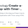 Create-a-Quiz-App-with-Timer-using-HTML-CSS-JavaScript/index.html At ...