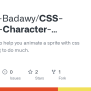GitHub - Ahmed-Badawy/CSS-Sprites-Character-Animation: This Is A Js ...