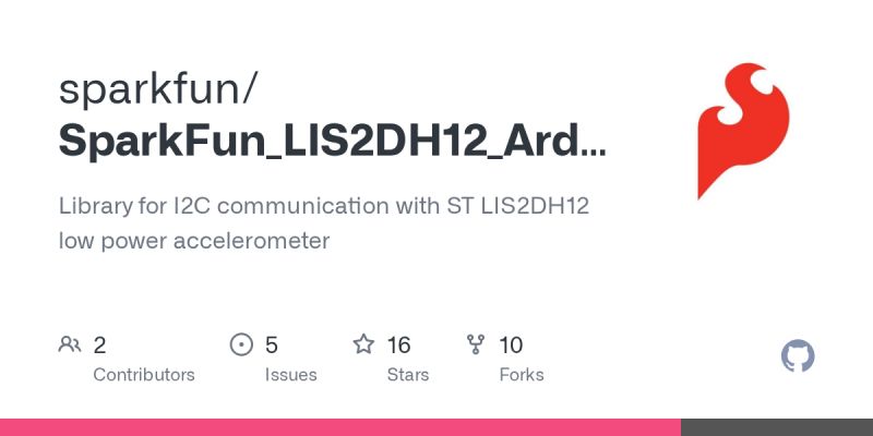 Github Sparkfun Sparkfun Lis2dh12 Arduino Library Library For I2c - Download Stunning City Photo | Full HD