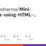 GitHub - Satyamksharma/Mini-Projects-using-HTML-CSS-and-JS
