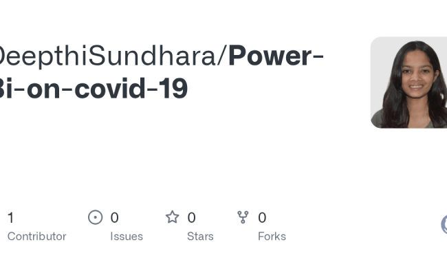 GitHub - DeepthiSundhara/Power-Bi-on-covid-19