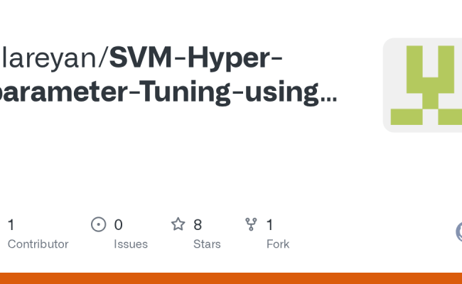GitHub - Clareyan/SVM-Hyper-parameter-Tuning-using-GridSearchCV