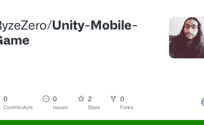 GitHub - RyzeZero/Unity-Mobile-Game