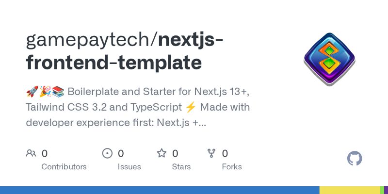 Github Gamepaytech Nextjs Frontend Template Boilerplate And - Best Mountain Designs in 8K