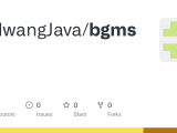 Github Oldwangjava Bgms