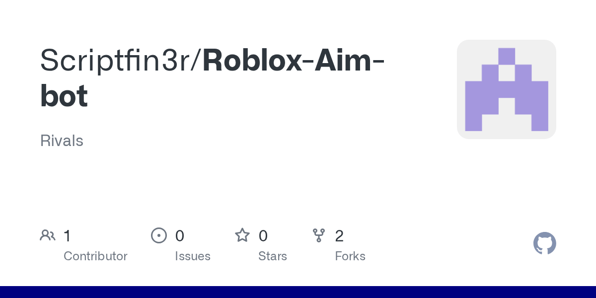 GitHub Scriptfin3r Roblox Aim Bot Rivals GitHub Roblox Aim Bot