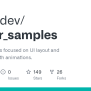 GitHub - Brocodev/flutter_samples: Flutter Samples Focused On UI Layout ...
