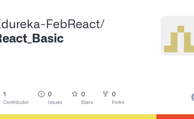 GitHub - Edureka-FebReact/React_Basic