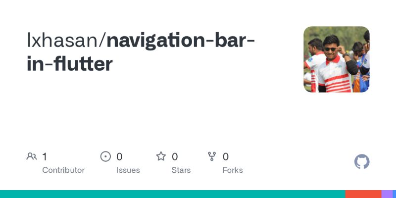 Configurable Navigation Bar For Flutter - Nature Background Collection - Retina Quality