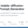 GitHub - Imrayya/stable-diffusion-webui-Prompt_Generator: An Extension To AUTOMATIC1111 WebUI ...