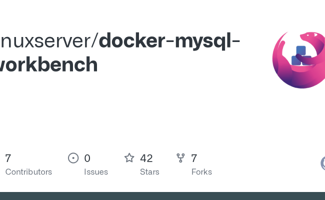 Docker-mysql-workbench/Dockerfile At Master · Linuxserver/docker-mysql ...