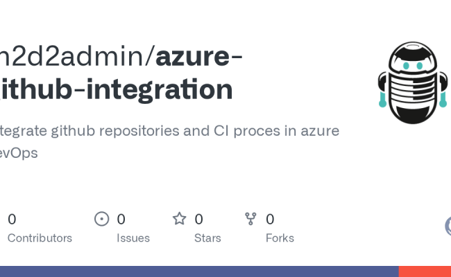 GitHub - M2d2admin/azure-github-integration: Integrate Github ...