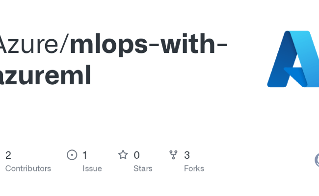 GitHub - Azure/mlops-with-azureml