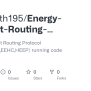 GitHub - Siddharth195/Energy-Efficient-Routing-Protocol: Energy ...