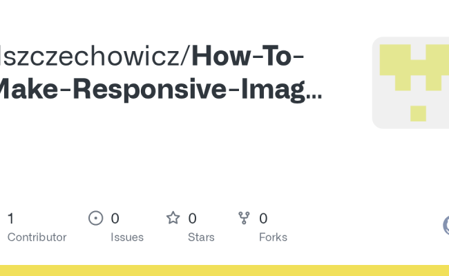 GitHub - Dszczechowicz/How-To-Make-Responsive-Image-Gallery-With-HTML ...