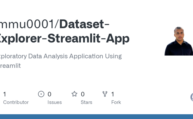 GitHub - Immu0001/Dataset-Explorer-Streamlit-App: Exploratory Data ...