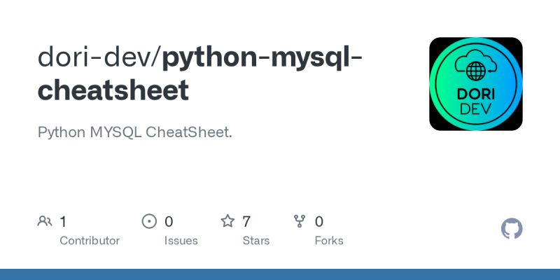 Cheatsheets Overapi Python Mysql Programming Techskills - Light Wallpapers - Professional HD Collection