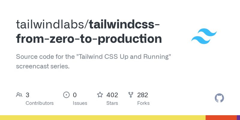 Github Self Learnary Tailwindlabs Tailwindcss From Zero To Production - Landscape Pattern Collection - Retina Quality