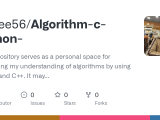 Github Saifee56 Algorithm C Python This Repository Serves As A