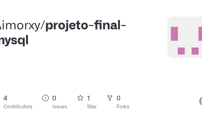 GitHub - Aimorxy/projeto-final-mysql