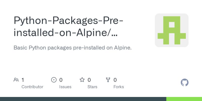 Errors When Installing Python Packages Using Alpine 3 11 Tag Issue - Mountain Illustrations - Artistic Mobile Collection