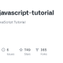 GitHub - Iliakan/javascript-tutorial: The Modern JavaScript Tutorial