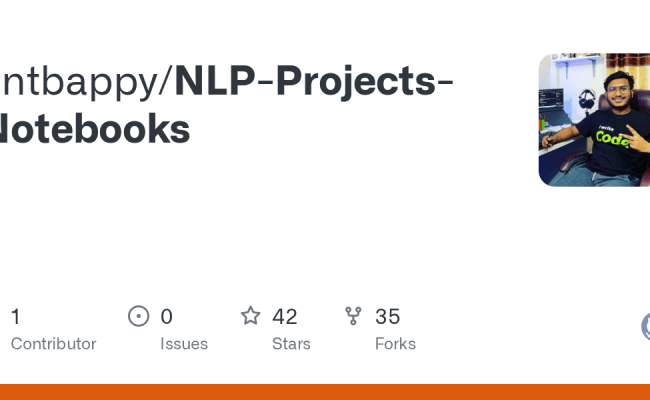 GitHub - Entbappy/NLP-Projects-Notebooks
