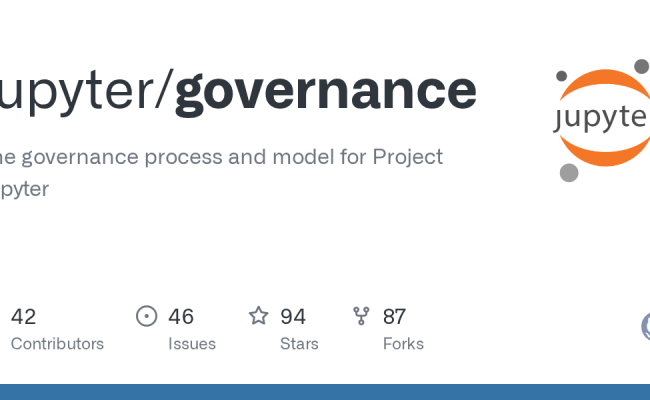 GitHub - Jupyter/governance: The Governance Process And Model For Project Jupyter