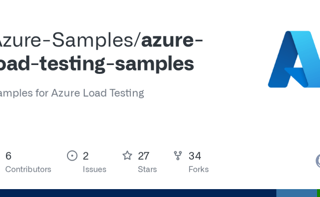 GitHub - Azure-Samples/azure-load-testing-samples: Samples For Azure ...