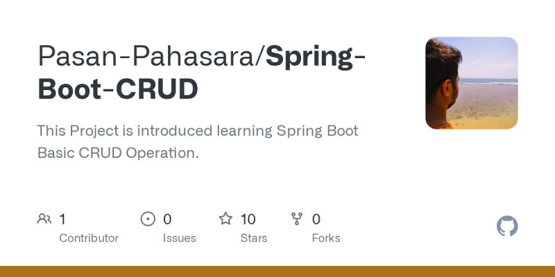Github Dendyswaran Springboot Crud A Base Project To Create Crud - Perfect HD Gradient Arts | Free Download